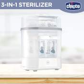 Chicco 3-in-1 Electric Steam Sterilizer for Baby Bottles