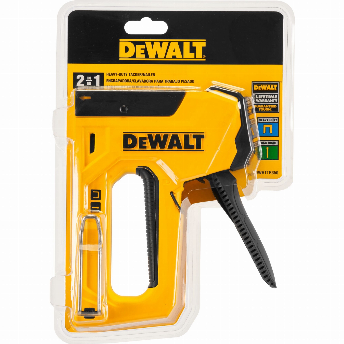 DEWALT DWHTTR350 Dewalt Heavy-Duty Aluminum Stapler/Brad Nailer Yellow  Lazada PH