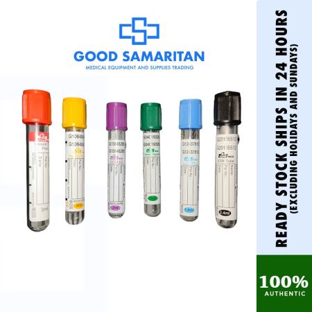 Color-coded Blood Collection Tubes by Vacutainer