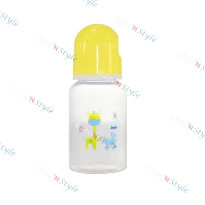 Baby Bottle BPA Free Formula and Breast Milk Storage Bottles with Slow Flow Nipple 125ML (6)