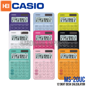 Casio MS-20UC Handheld Calculator - 12 Digits, Authentic