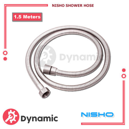 Nisho Shiro Stainless Bidet Hose with Flexible Shower Hose