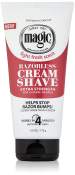 Magic Razorless Cream Shave, Extra Strength for Coarse Beards 6oz