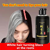Natural Black Hair Shampoo - No More White Hair