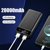 ES-PIRITU 20000mAh Slim Fast Charging Powerbank with LED