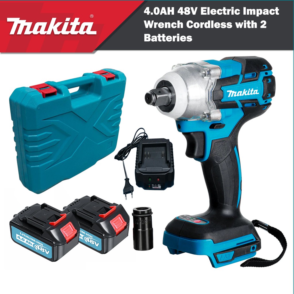 Makita 4.0Ah 48V Electric Impact Wrench 