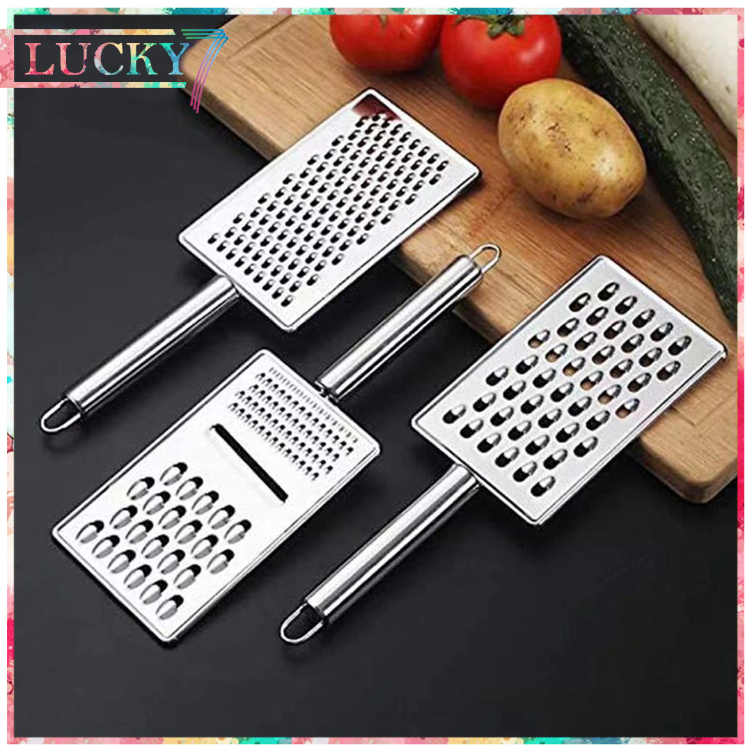 Grater 4 Side Food Vegetable Grater Stainless Steel Kitchen Cheese Grater  Slicer / AH19135 / 990427