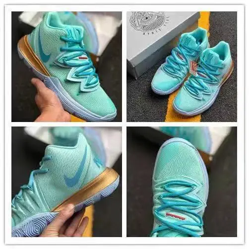 kyrie spongebob mens shoes