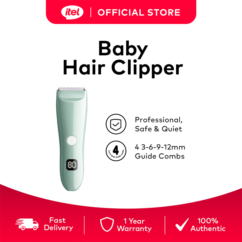 itel IHC-01 Baby Hair Clipper LED display 500mah Battery - Image 2