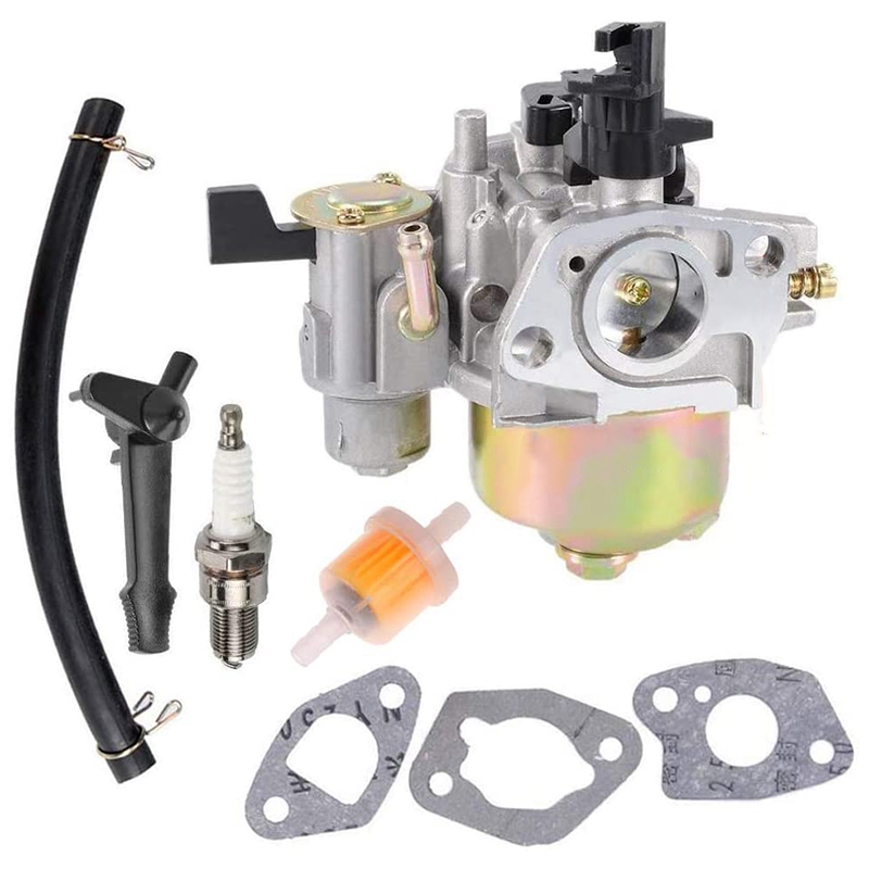 Carburetor with Gasket Pipe fit Harbor Freight Predator 212cc 6.5hp OHV Engine 
