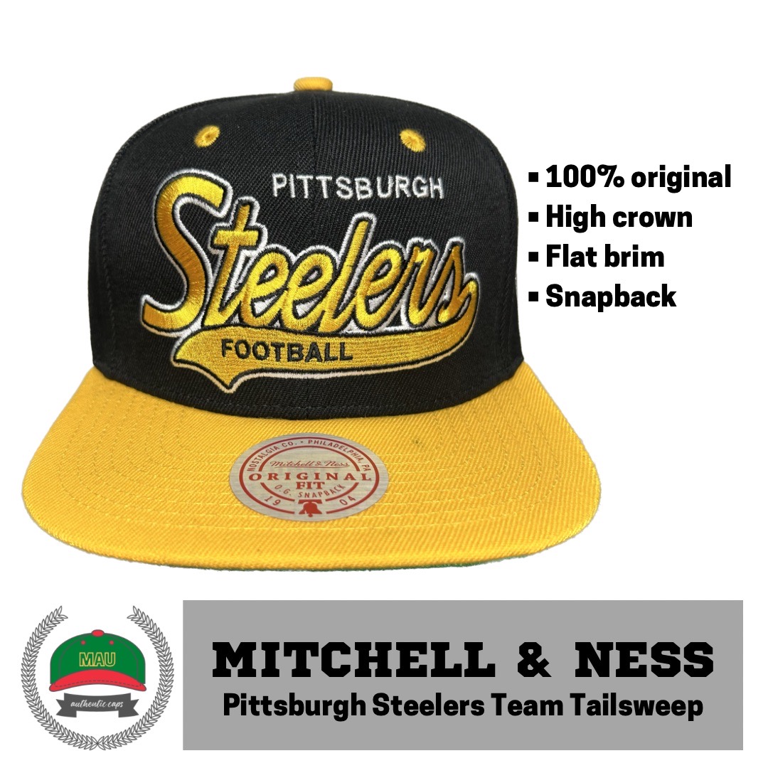 steelers mitchell and ness hat