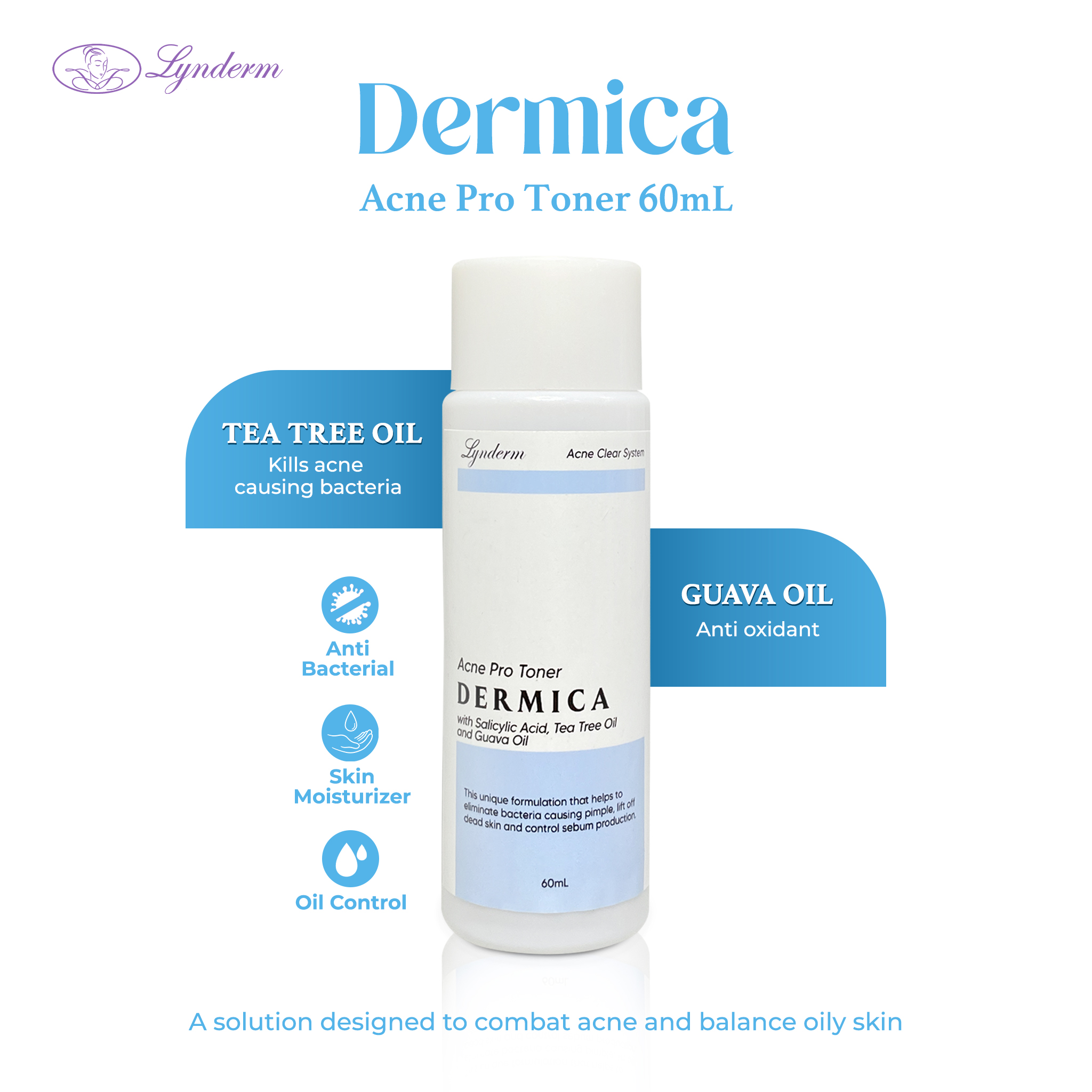 LYNDERM DERMICA - ACNE PRO TONER