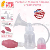 Phoenix Hub MBP150 Portable Manual Breast Pump and Bottle