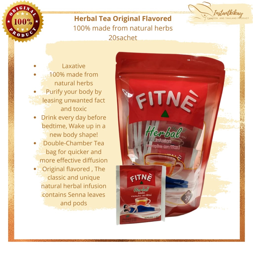 Fitne Herbal Infusion Green Tea Flavour 15 bags – Only Filipino