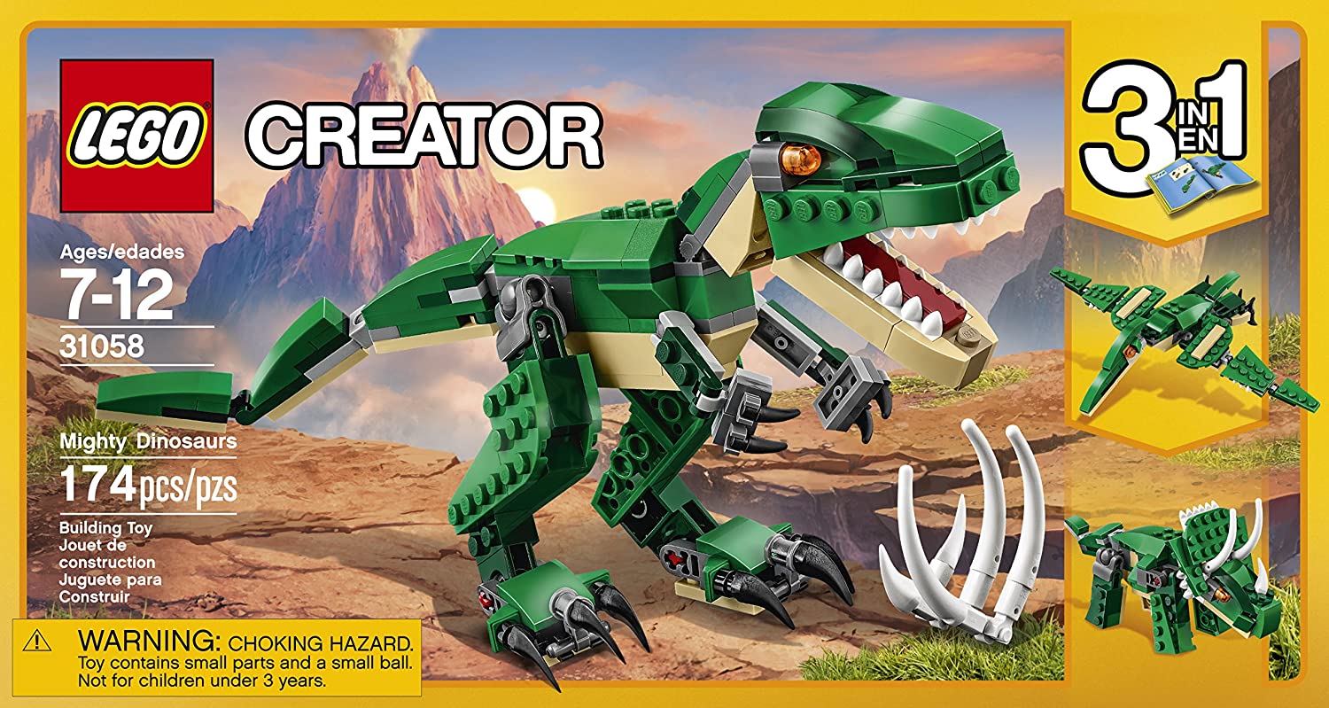 lego creator 3 in 1 dinosaur