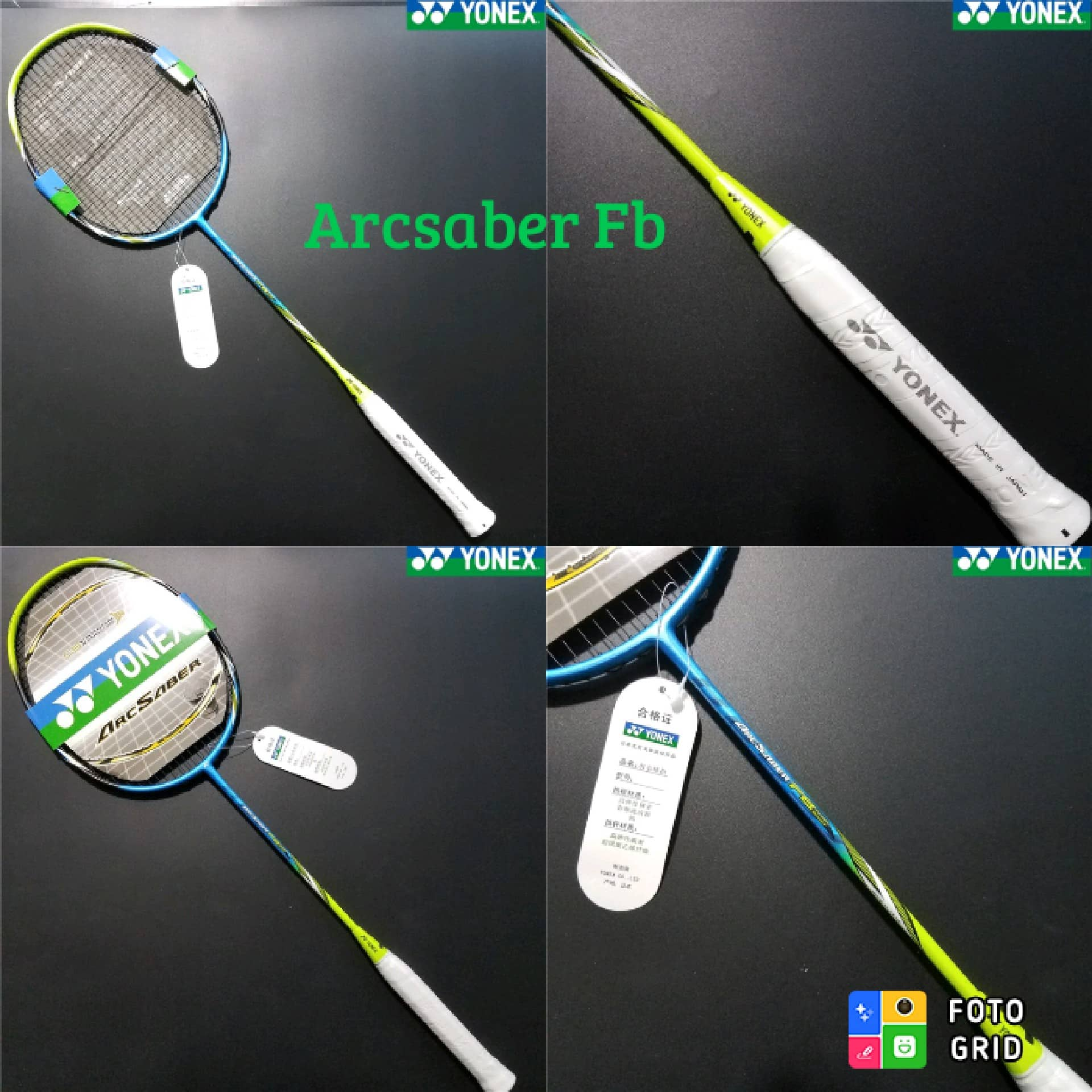 ARCSABER FB 4U-G5 28lbs. FULL CARBON YONEX BADMINTON STRUNG