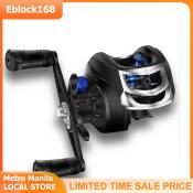 Low Profile Baitcasting Fishing Reel with 8kg Dragging Force