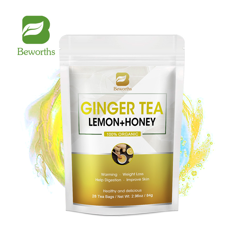 BEWORTHS Lemon Ginger Tea Immunity Enhancement Skin Care Pain Relief Anti