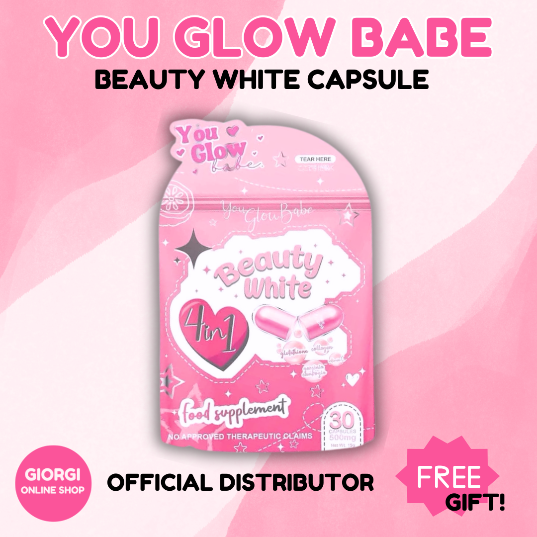 you glow babe glutathione You Glow Babe Beauty White Soap 5Pcs 70G - Radiant, Even-Toned Skin