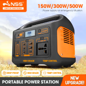 NSS Solar Generator: Portable Power Station with Solar Panel Charging