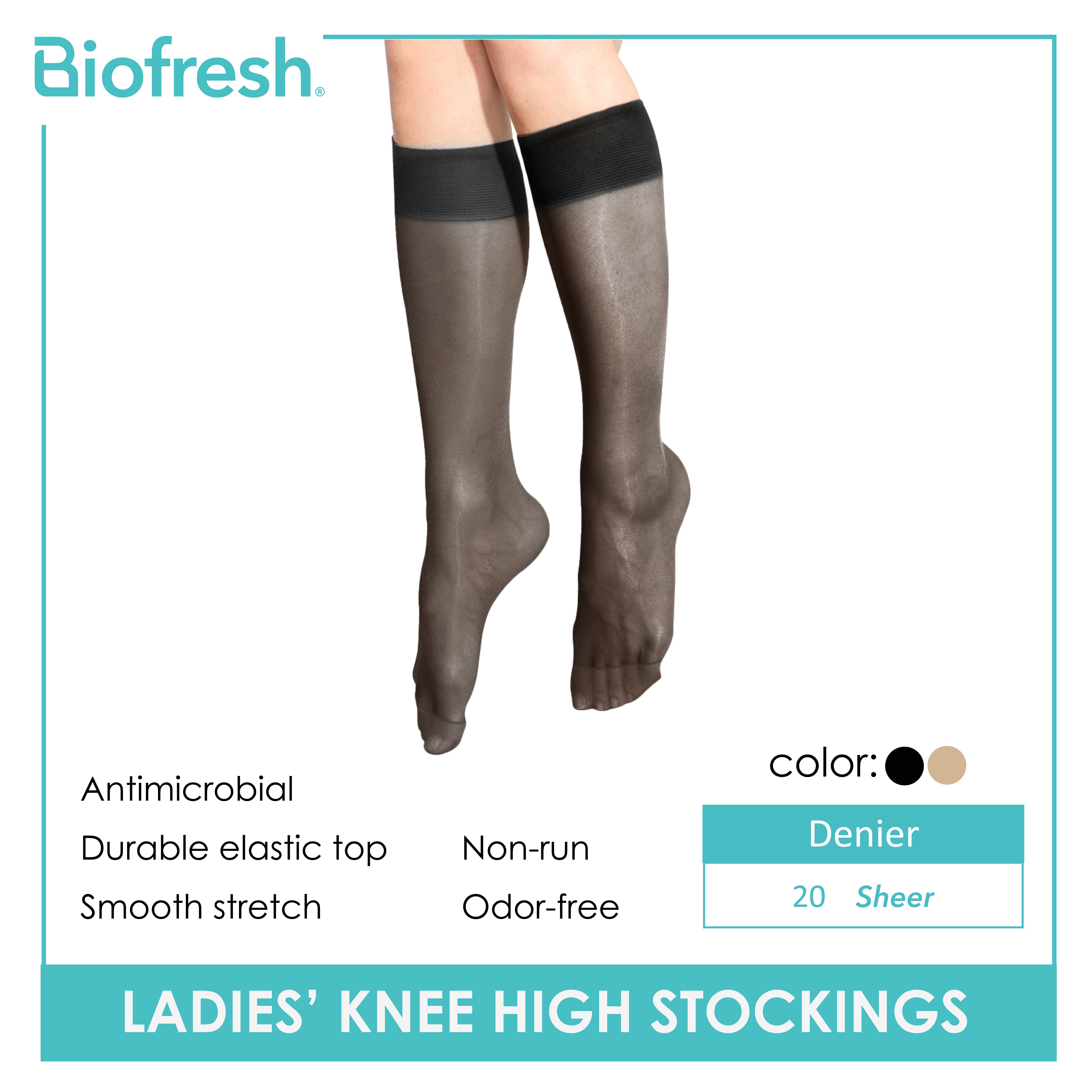 Biofresh RLCKG33 Ladies' Antimicrobial Odor Free Cotton Low Cut