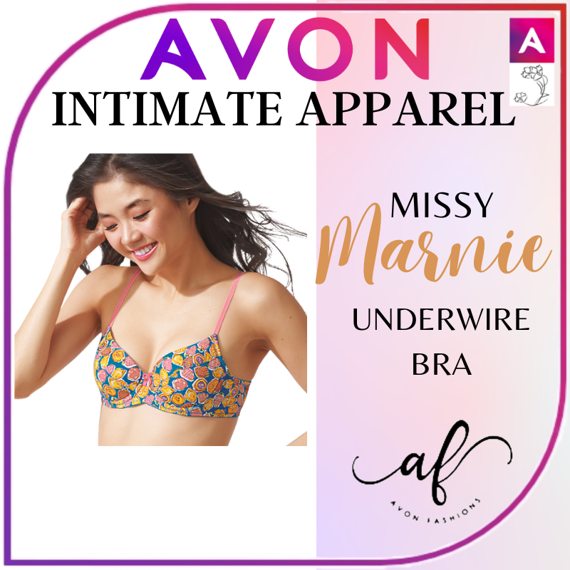 Avon MARNIE Missy For Teens Underwire Bra ( 32A 32B 34A 34B 36A