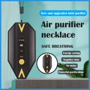 AirTamer Ion Necklace: Personal Air Purifier for Viruses and PM2.5