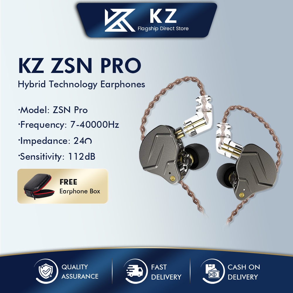 KZ EDX Ultra Upgraded Dynamic in-Ear Wired Earbuds Headset