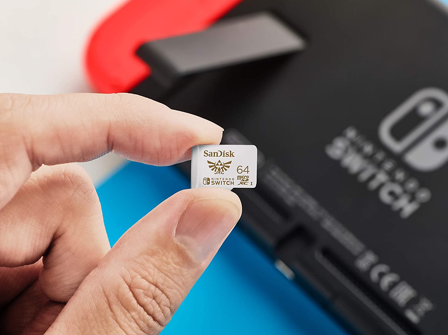 Memory sd card 2024 for nintendo switch