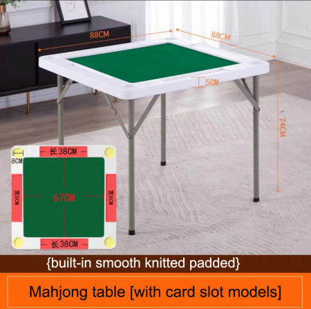 Mahjong table Foldable and portable Mahjong Table Multi functional chess and card table Portable folding