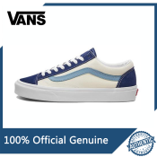 Vans Style 36 White-Blue Unisex Sports Shoes