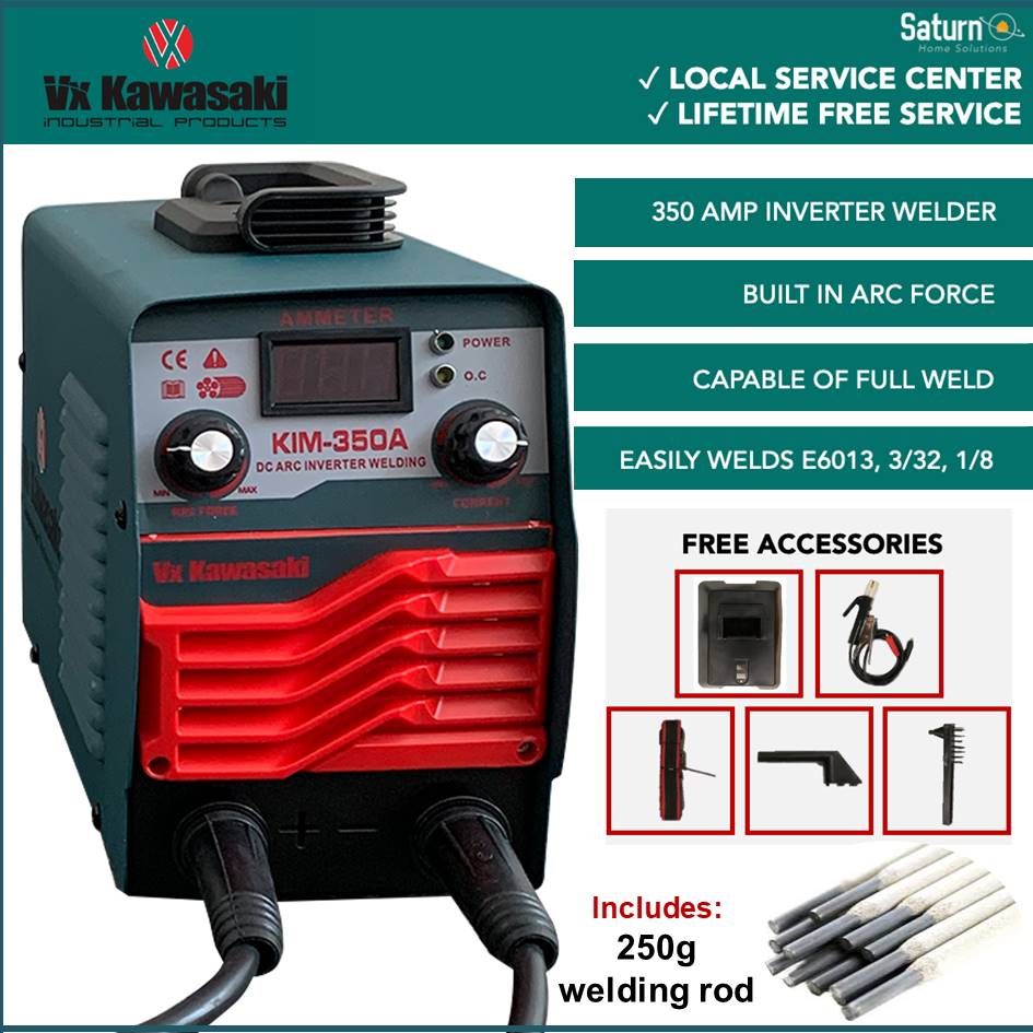 VX KAWASAKI Inverter Portable Welding Machine KIM350 ARC FORCE 350 Amp