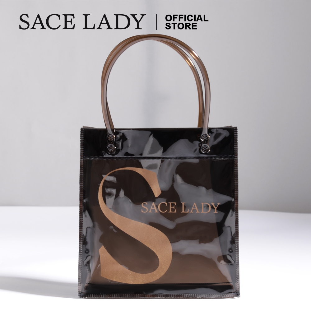 Discount on SACE LADY  shoes - SKU: SACE LADY Waterproof Black Cosmetic Bag Transparent Makeup Tool Bag 28.5g (Only Bag!)