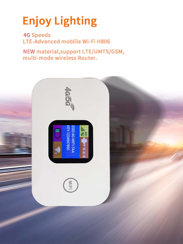 H807 Wireless Router 4G LTE 5G Mini Modem 150Mbps Mobile