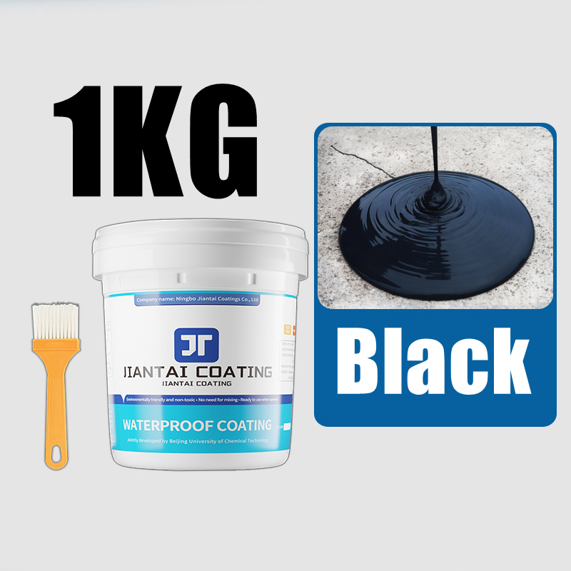 🔥Free Brush🔥Super Waterproof Glue Sealant 300ml/1000ml Repair Roof,Wall Cracks,Fish Pond,Swimming Pool,Leaks Grey/Transparent/White/Black/Blue Water Proof Glue Sealant Waterproof Roof Leak Concrete Water Proofing Sealant Paint - Image 4