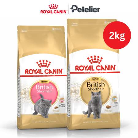 Royal Canin British Shorthair 2kg Adult/Kitten Dry Cat Food