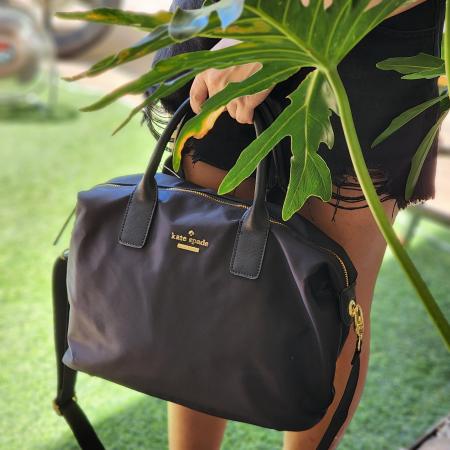 Kate Spade Black Lyla Crossbody Nylon Women's Bag, Authentic