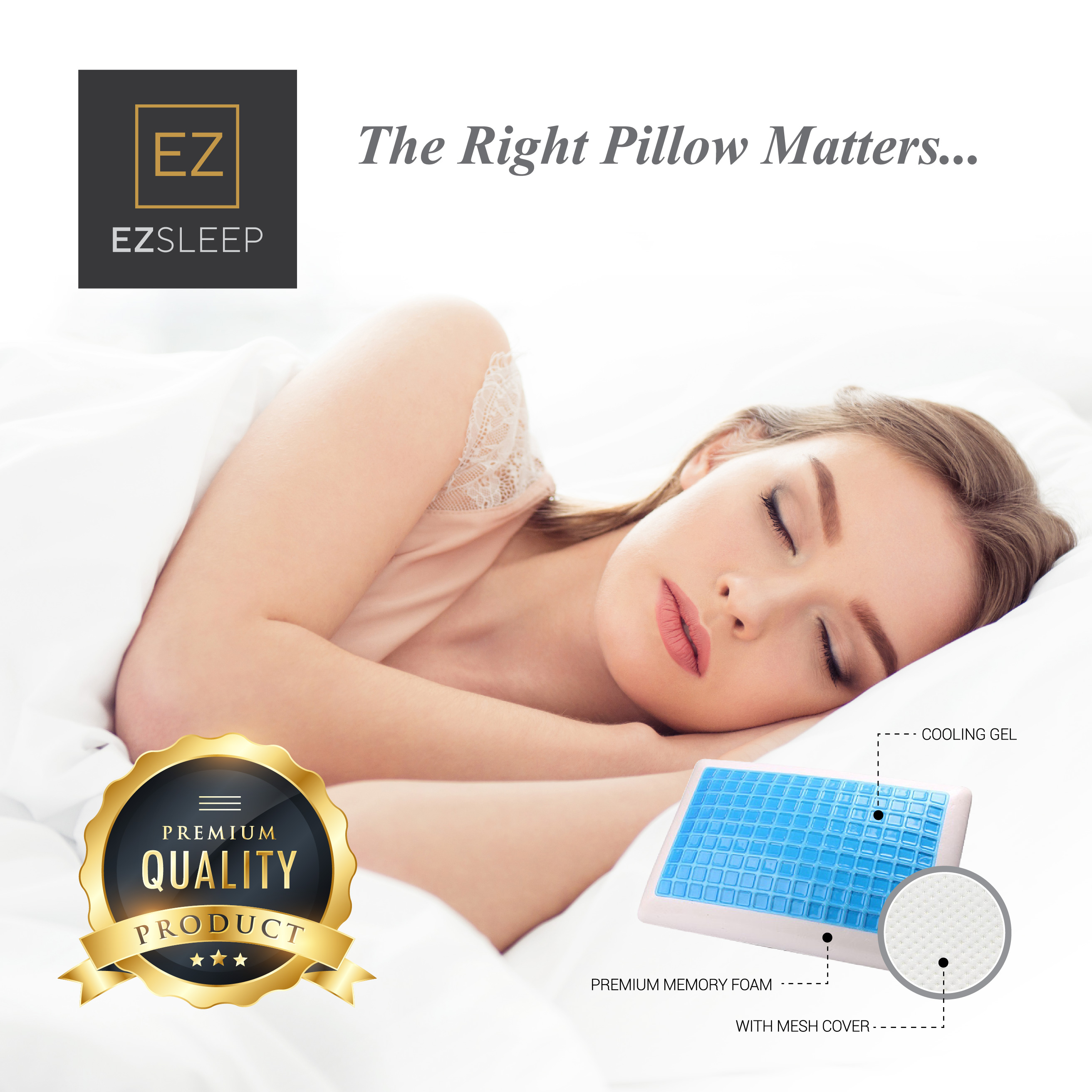 Memory foam shop pillow lazada