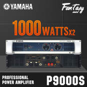 YAMAHA P9000S Professional Stage Amplifier, 1000 Watts, 8 Oh