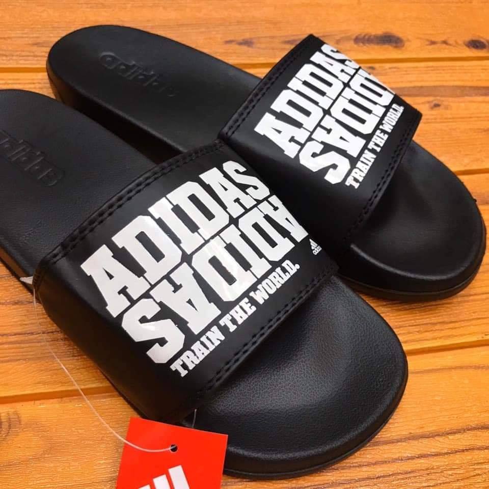 adidas train the world slides