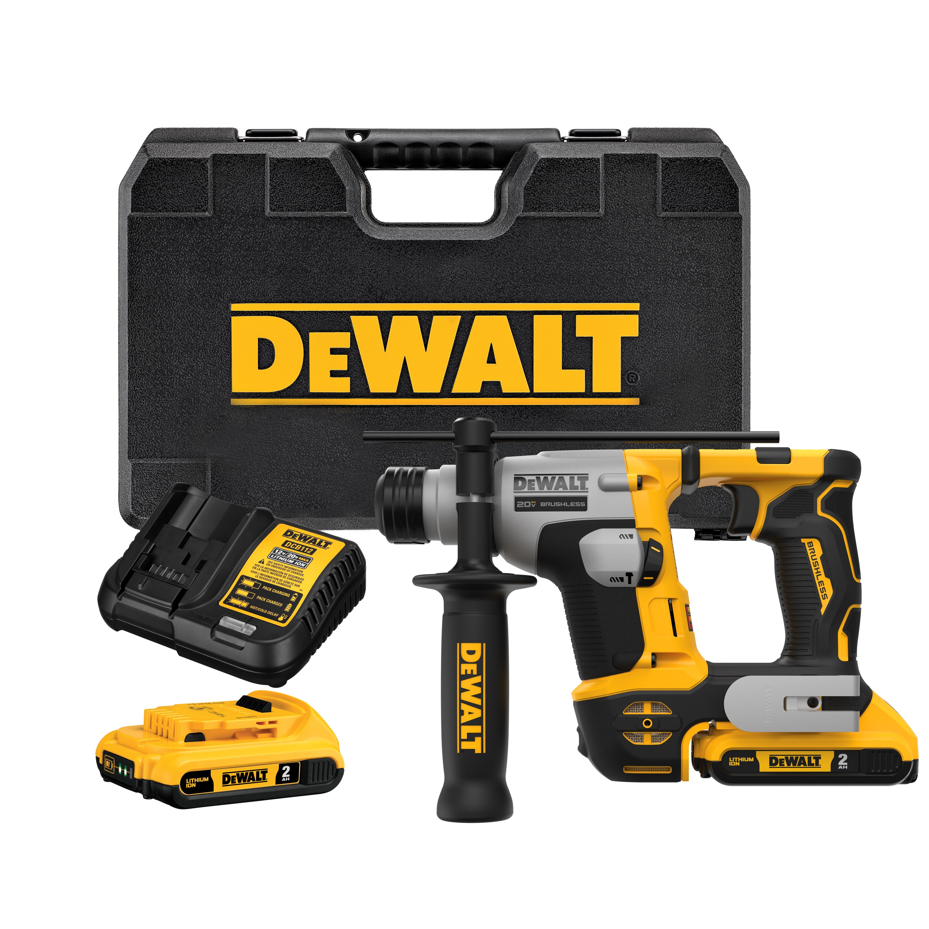 DeWALT DCH273P2DHO 20V MAX XR Rotary Hammer, SDS Plus, L-Shape, On-Board  Dust Extractor, 1-Inch Lazada PH