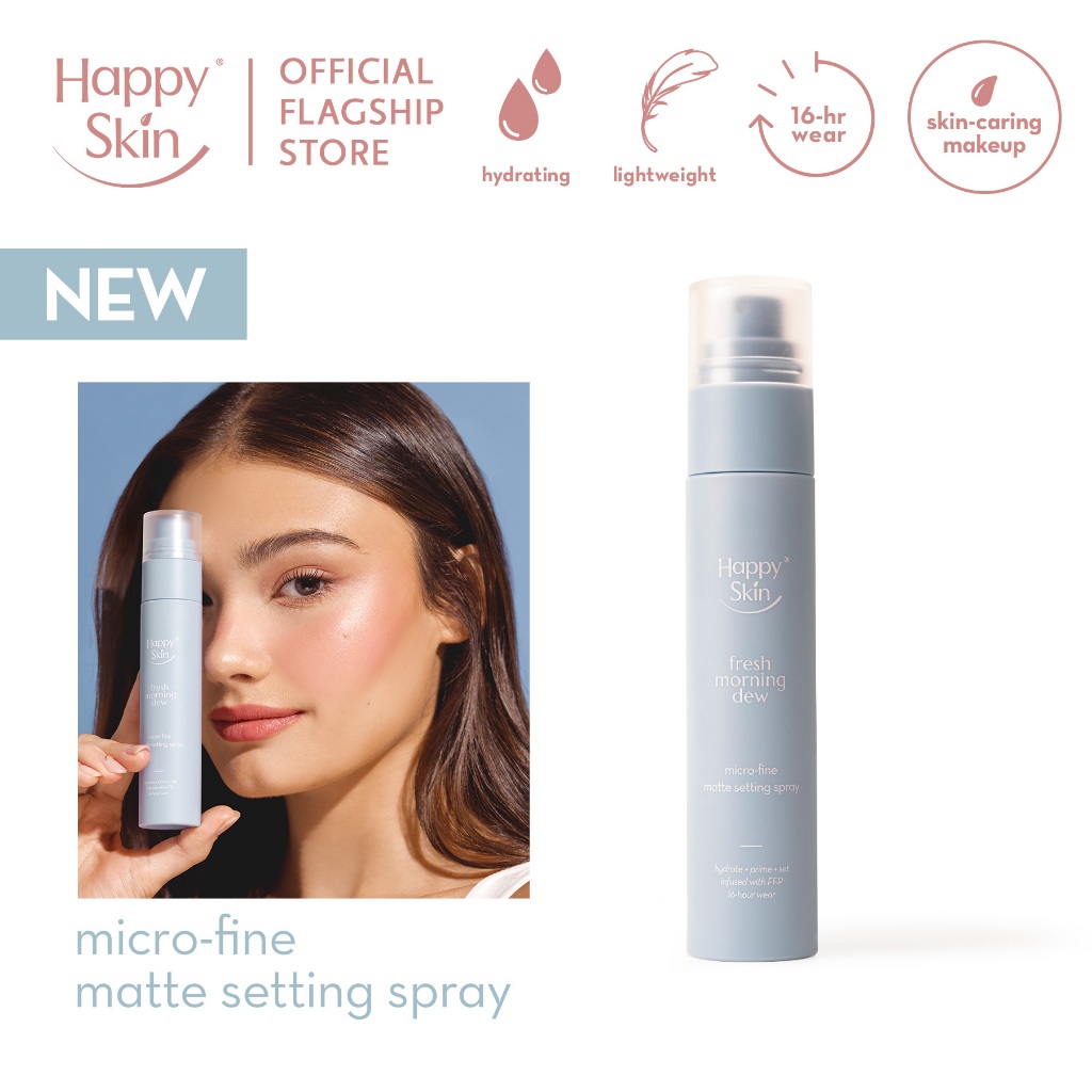 Discount on Happy Skin  shoes - SKU: Happy Skin Fresh Morning Dew Micro-fine Matte Setting Spray