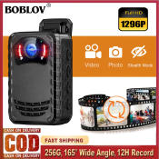 BOBLOV N9 Police Bodycam with Night Vision and Playback