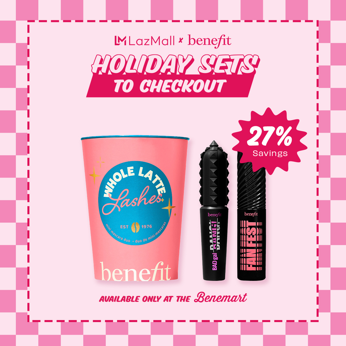 Discount on Benefit  shoes - SKU: Benefit Whole Latte Lashes