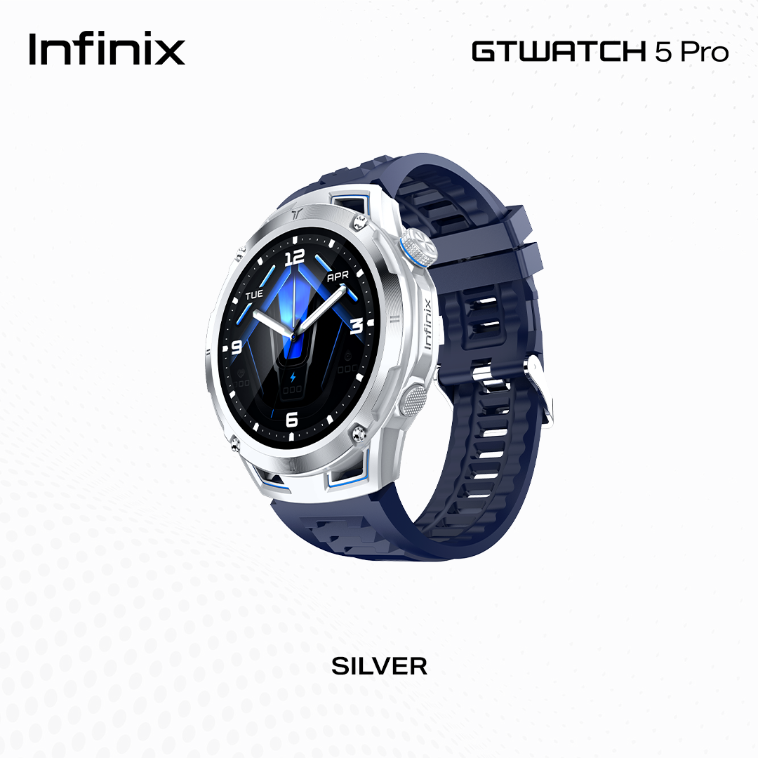 Infinix - GT Watch 5 Pro / Real Time Game Data Display / AI Health & Sports Management / Built-in Multi GNSS / IP68 HD AMOLED Display Smart Watch - Image 2