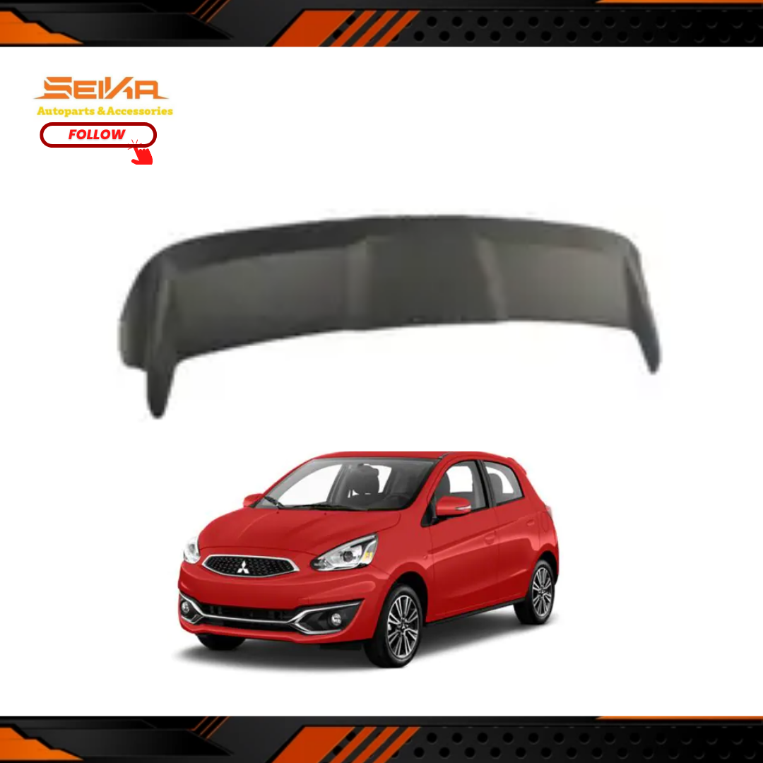 Mitsubishi Mirage Rear Spoiler with Brake Light - 2014-2023