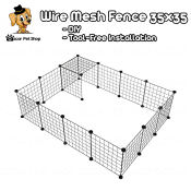 Pet Playpen Crate for Dogs, Cats, and Rabbits - 