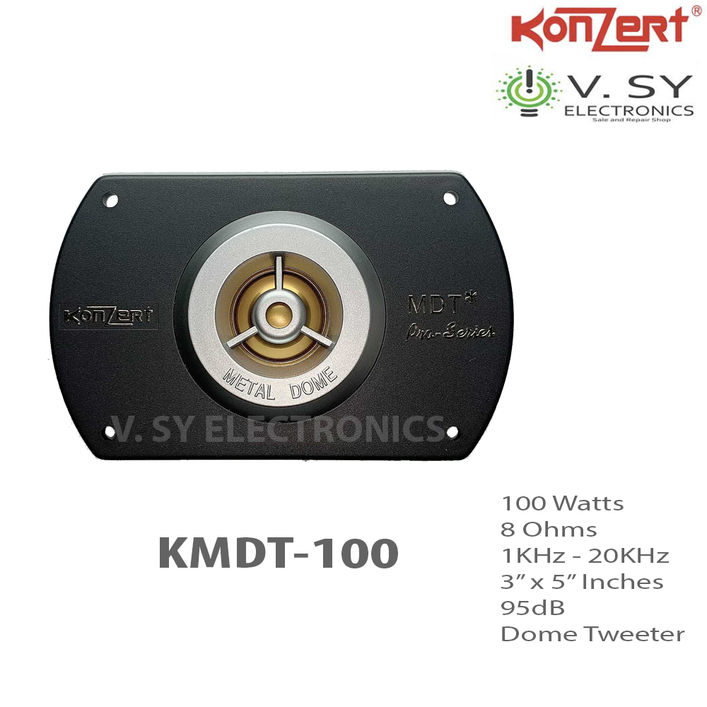 konzert metal dome tweeter