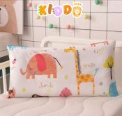 Cotton Baby Pillow with Pillowcase Cover - Prevents Flat Head