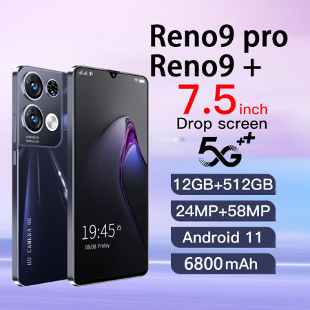 OPPO Reno9 Pro 5G 7.5" HD Android 12 Smartphone